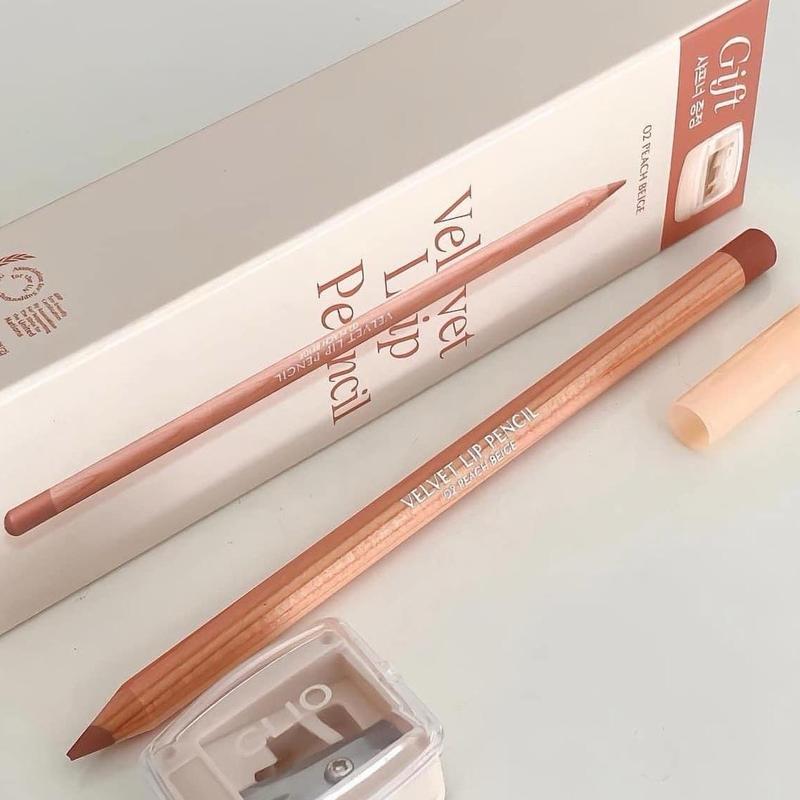 [C.LIO] Chì Kẻ Viền Môi C.LIO Velvet Lip Pencil siêu mịn [ Kèm Gọt Bút ]