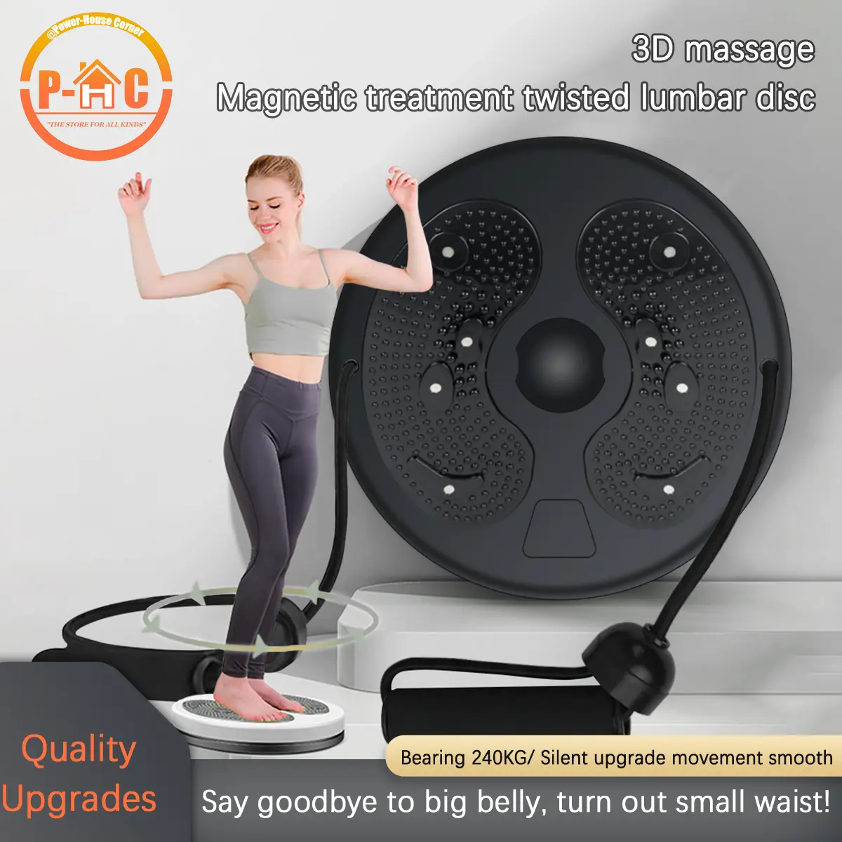 WAIST TWISTING DISC | Waist Trimmer Disc | Fitness Equipment