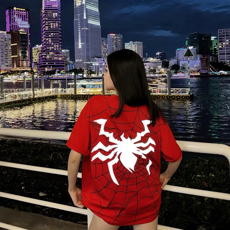 (Chính Hãng) Áo Thun Phản Quang Hai Mặt SPIDERMAN  - Sober Studio 7