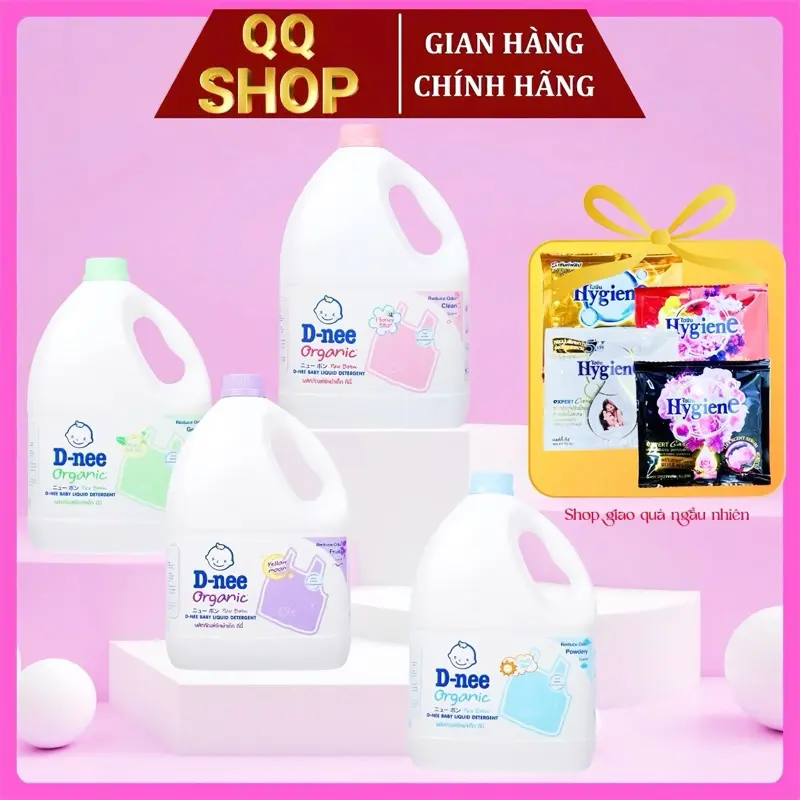 [ TẶNG 1 GÓI XẢ ] Nước Giặt 3000Ml Thơm Dịu An Toàn Cho Bé - Nước Giặt Thái Có Tem Đại Thịnh