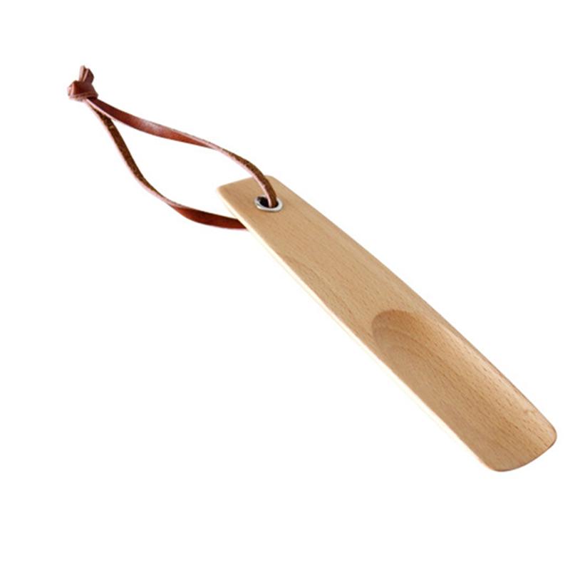 Shoe Horn Tool Sports Socks Gift Child Shoehorn Japanese-style Bamboo 16x3.5cm 2