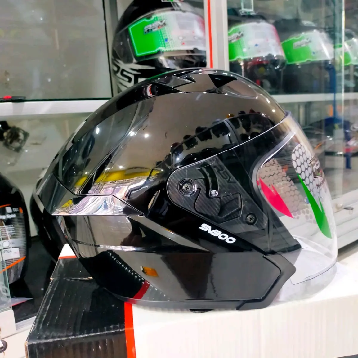 HELEM RSV SV 300 BLK GLOSS