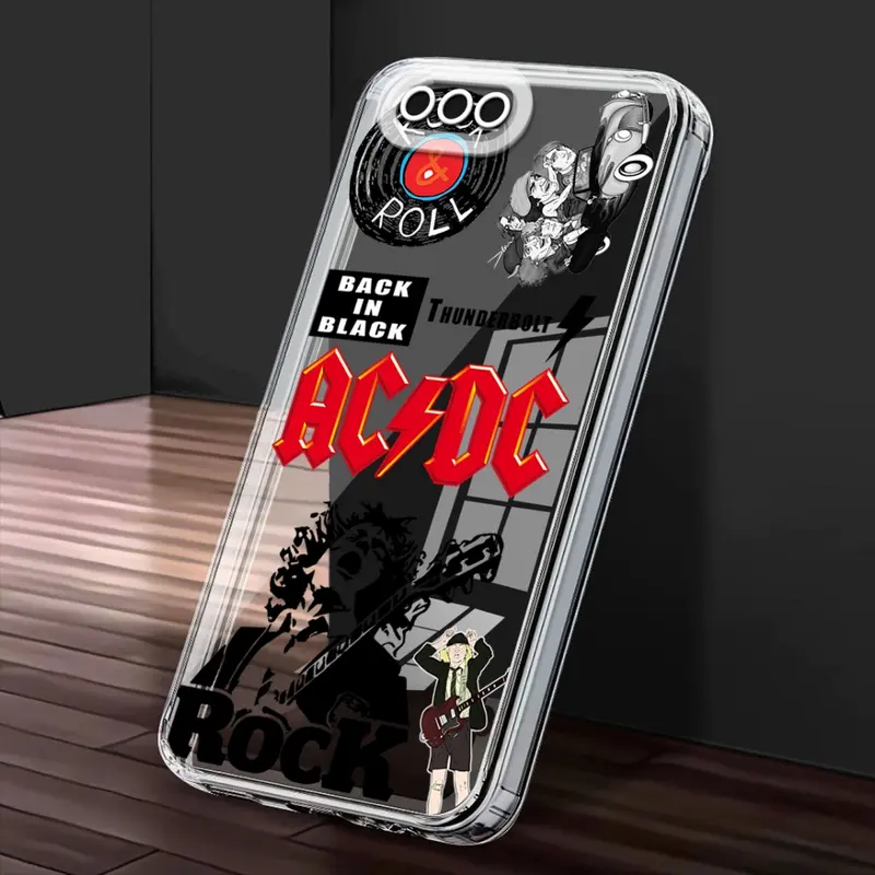 Casing Trand - SoftCase Clear Ready For Oppo A3s Oppo A1k Realme C1 Realme C2 Casing Bening GAMBAR METAL - MT27 6