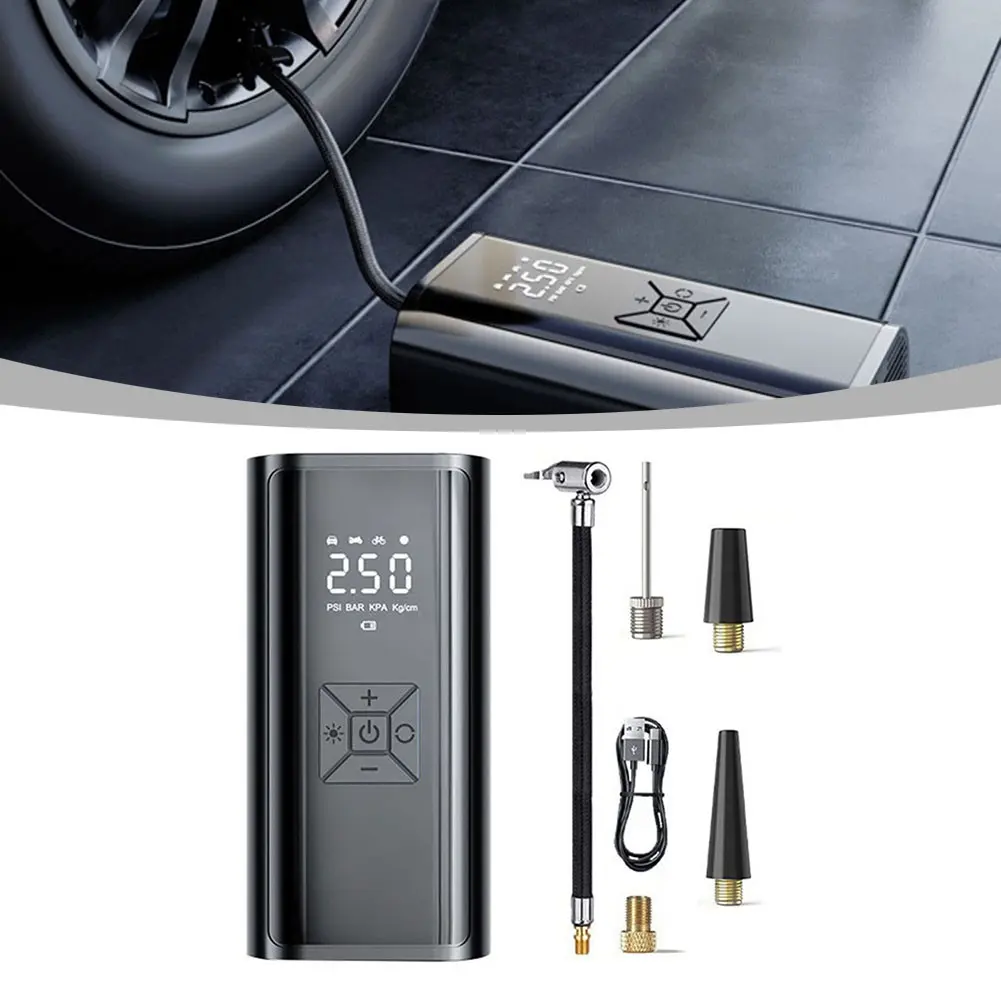 [AOTK] Car tire air pump portable intelligent wireless digital display multifunctional