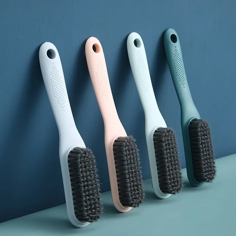 Shoe Brush Plastic Brush Soft Fur Shoe-Brush Multifunctional Toilet Floor Brush Cleaning Clothes Brush Collar Clothes Cleaning Brush