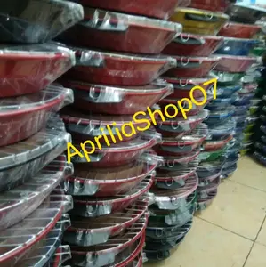 TERMURAH*PANGGANGAN HAPPY GRILL ROSTER BBQ UKURAN standar 28*28*6CM.  FULL PRES ALMUNIUM COUTING