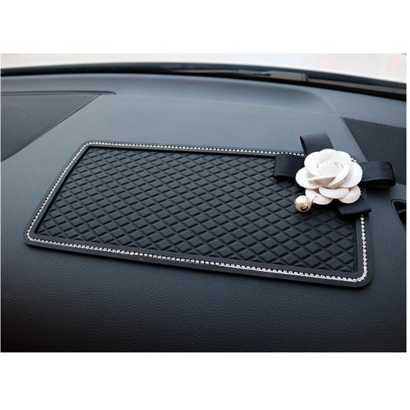 Antiselip Dashboard Mobil DAD Bunga Passion Flower Daisy Premium Import BESAR 29.5 x 15cm 4