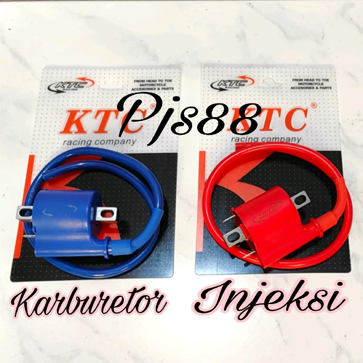 Koil Ktc racing motor injeksi dan karburator / Koil coil Ktc injeksi injection / Coil koil Ktc kaburetor karbu karburator