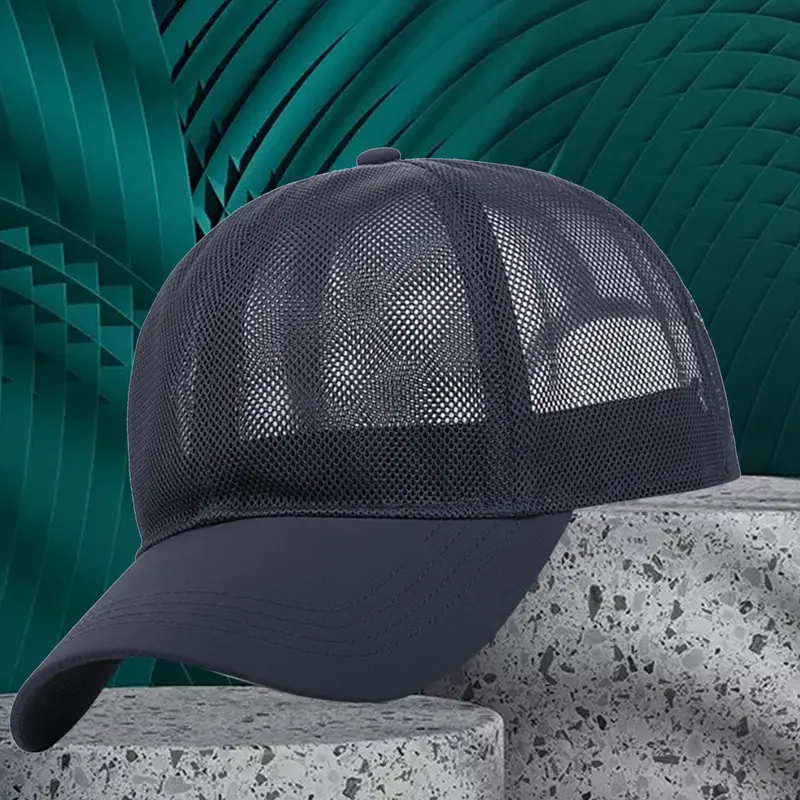 Mũ Bóng Chày Lưới Toàn Bộ Cho Nam Và Nữ, Mũ Thể Thao Chống Nắng Làm Mát Nhanh Khô, Snapback, Unisex 2