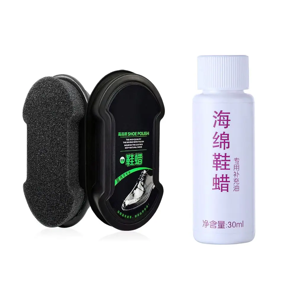 Xi đánh bóng giày kèm mút lau giày - FET0