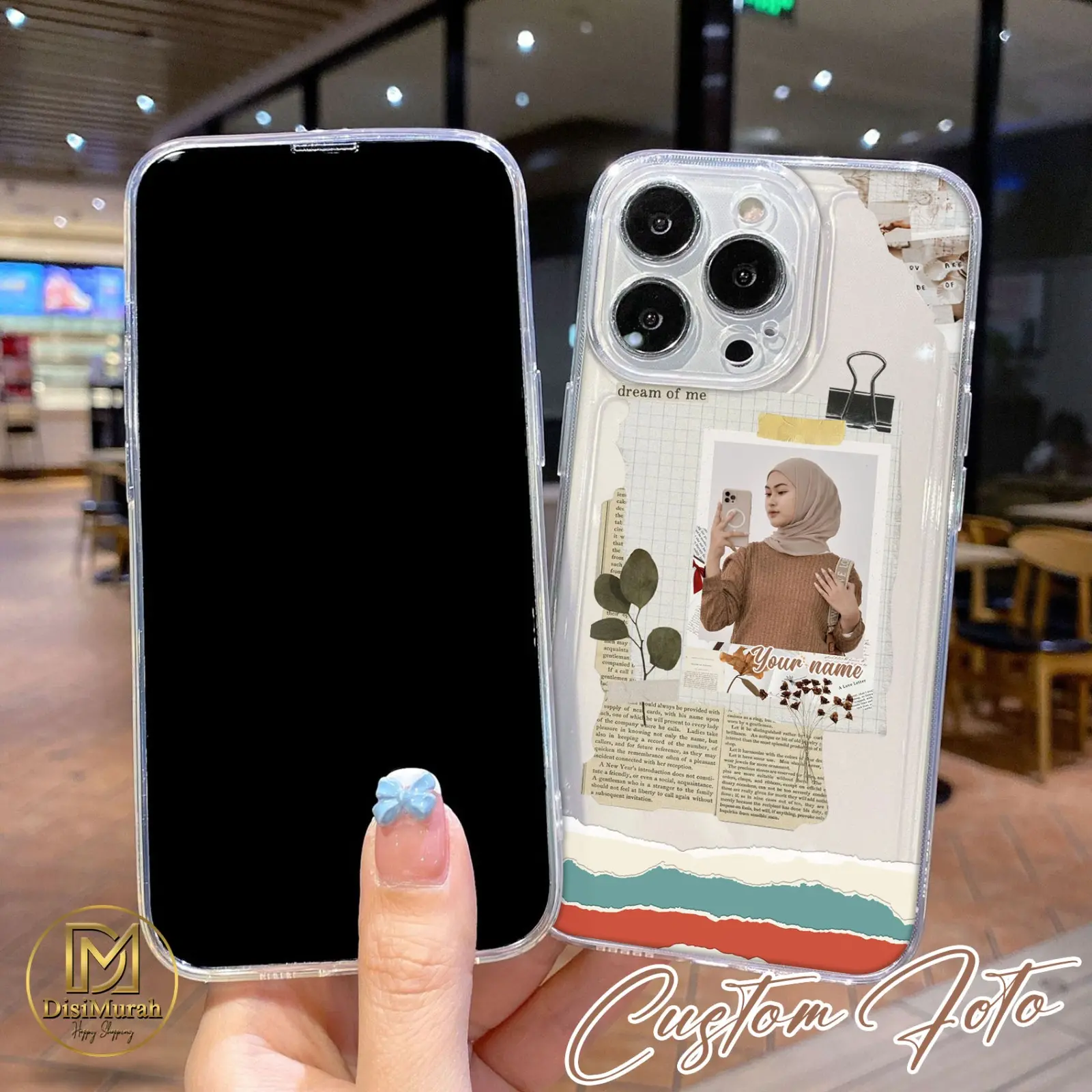 Case Hp Silikon Premium Bisa Request/custom Foto dan nama Ready Untuk Semua Tipe Pcs21