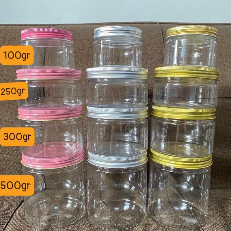 [Combo 20] hủ pét nắp nhôm/ nắp nhựa - đủ size - có nắp lót chống tràn