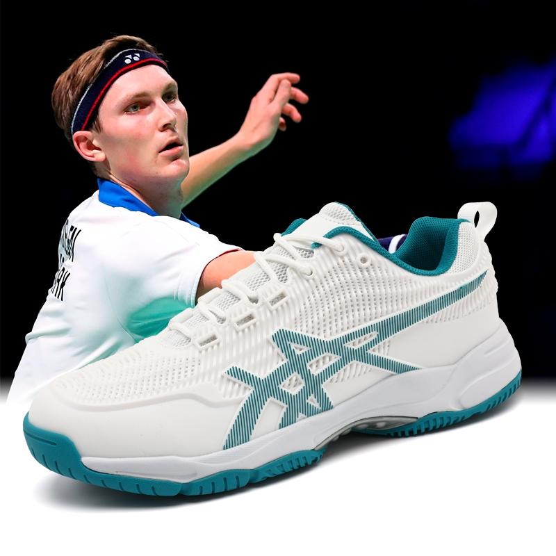 Couple Professional Actual Combat Tennis Shoes Anti-slip Wear-resistant Badminton Shoes Lightweight Breathable Outdoor training sports shoes 0