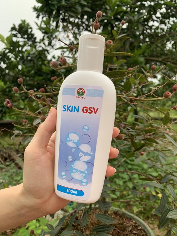  Sữa Tắm Sữa Rửa Mặt Skin GSV 200ml 