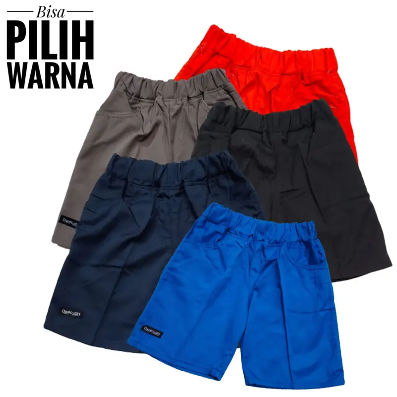 Celana Pendek Anak Cowo Cewek Short Pants Chino Basic Premium 0