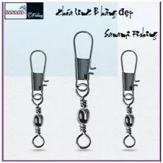 [SS originality]  Khóa Link Câu Cá, Mã ní câu cá chữ B [ GIÁ HỦY DIỆT ] Khóa link bền, hàng đẹp - Sanami Fishing 4