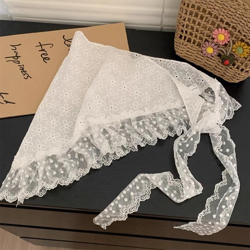 Product Introduction of Soft Sweet Lace Mini Skirt Flower Hight Waist Gauze Skirt Korean Style Lace-up Ruffled Edge Skirt Female 9