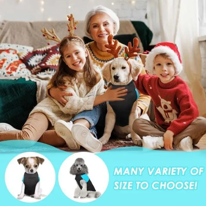 GMGY Baju Hangat Anjing Pet Warm Cotton Vest Waterproof GI363K 4