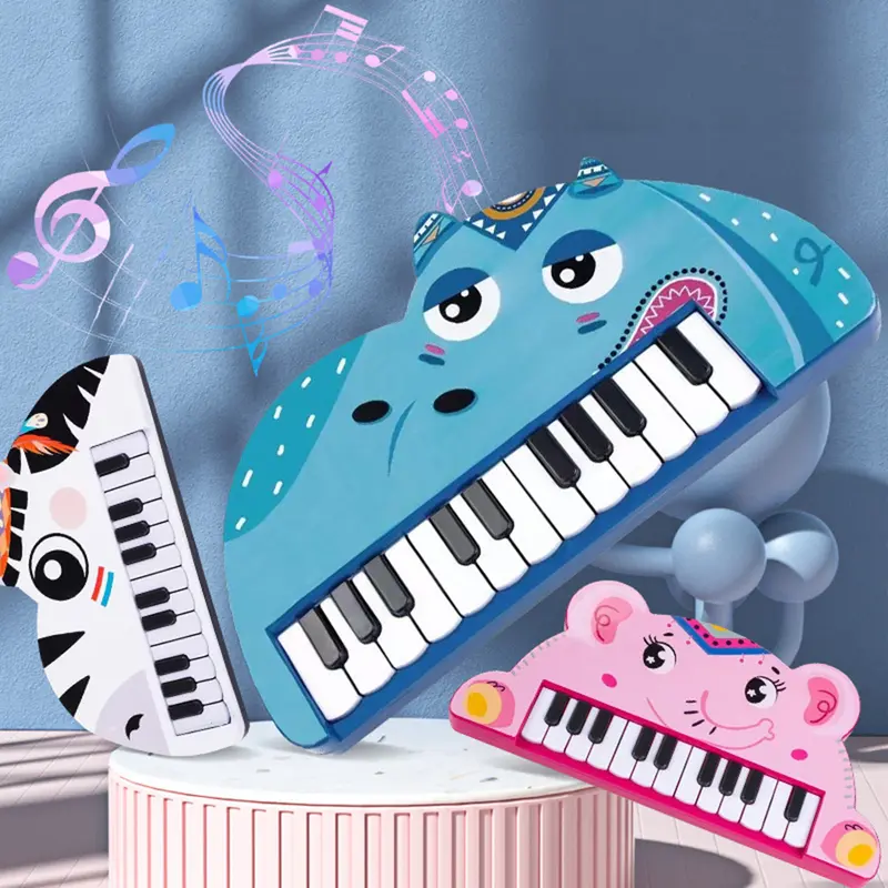 Đồ Chơi Đàn Piano Động Vật, Nhạc Cụ Giáo Dục Vui Nhộn, Tăng Cường Phối Hợp Tay-Mắt, Tập Trung, Thích Hợp Cho Trẻ Em, [LU] 0