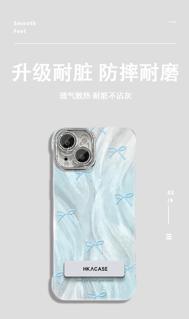 Product Introduction of For iPhone IP11 Pro Max IP12 IP13 IP14 plus Shockproof High-End Mirror Phone Case IP12 Pro IP15 Pro Max IP13 Pro IP11 Beautiful Female Bow Phone Case Protective Smartphone Cellphone Cover Protector Protection Screen Protector 5