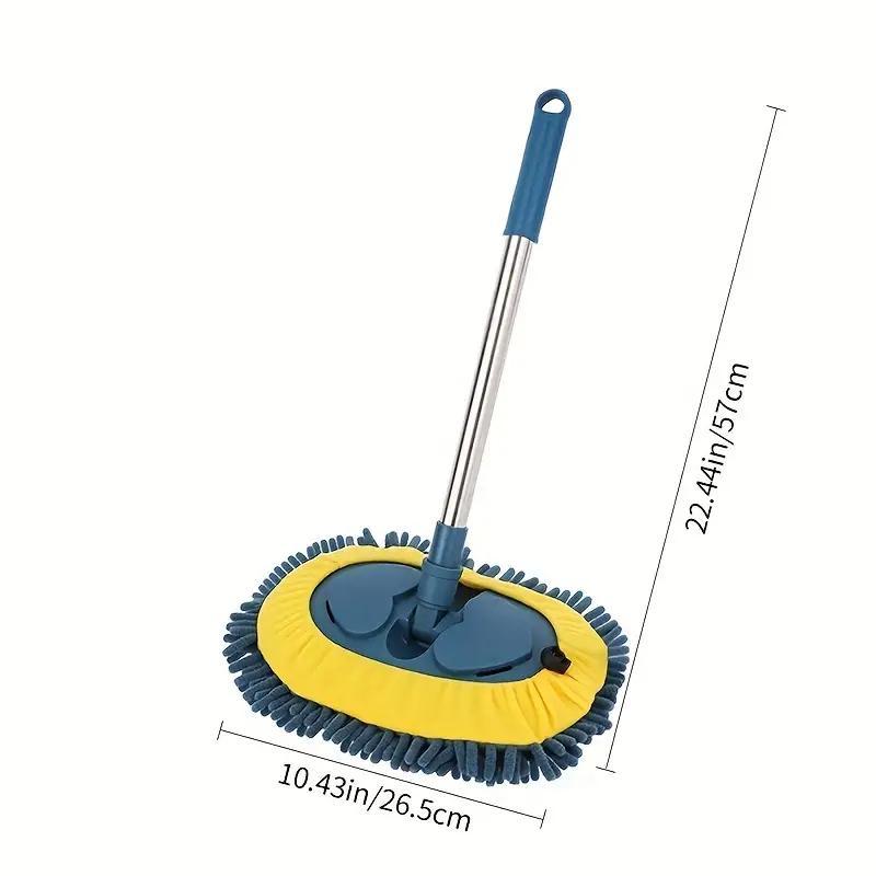Car Washing Brush, Long Handle Car Washing Brush, Retractable Car Washing Brush Suitable for Car Washing, Cleaning, Scrubbing 1