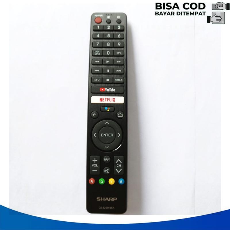 Remot SMART TV SHARP AQUOS ANDROID GB326WJSA 2T-C50BG 2T-C60BG 0