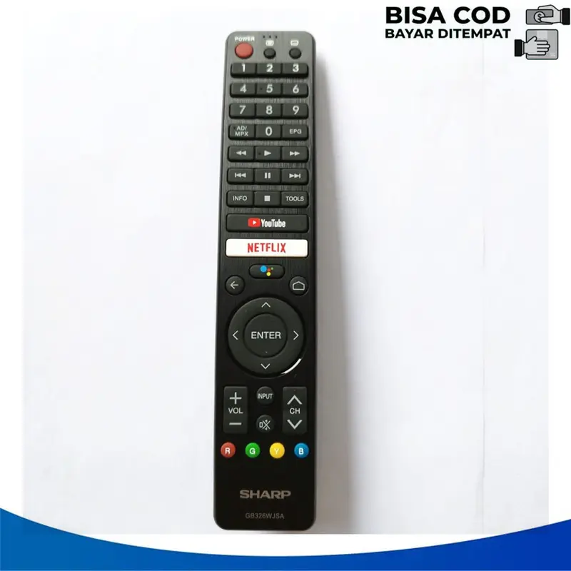 Remot SMART TV SHARP AQUOS ANDROID GB326WJSA 2T-C50BG 2T-C60BG 0