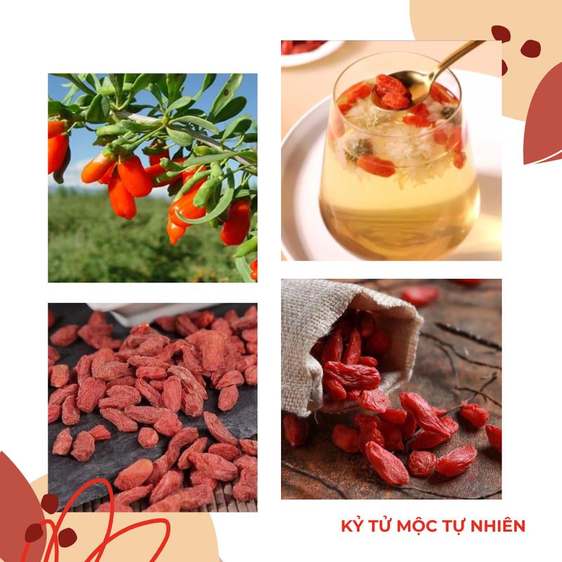 Hạt kỷ tử đỏ Ninh Hạ 100g sấy khô hỗ trợ đẹp da, bổ máu, cải thiện thị lực 5