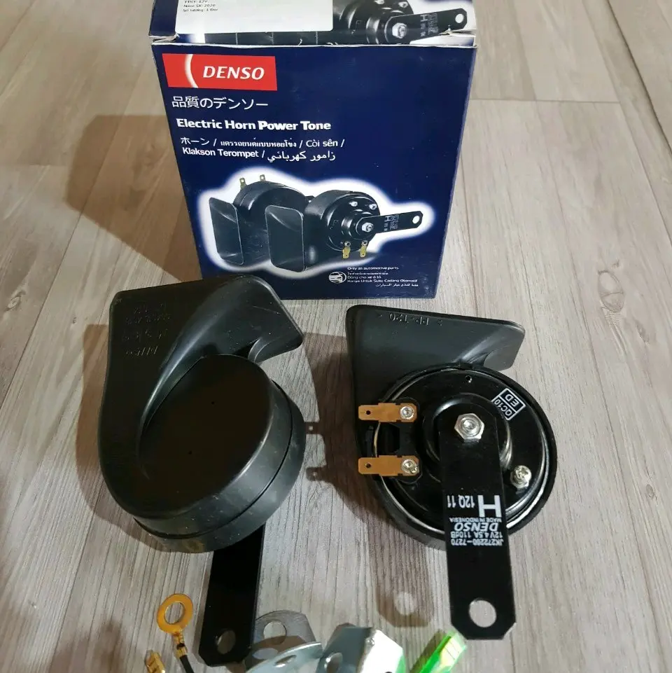 Còi denso xịn hàng chính hãng , điện áp 12v và 24v