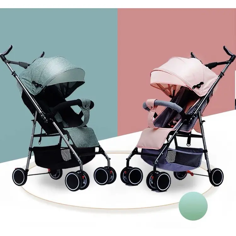Xe Đẩy Gấp Gọn Cho bé 2 Chiều 3 Tư Thế Ngả Lưng 180 độ cho bé nằm ngủ Bản Mới Nhất 2022  [ Bảo Hành 24 Tháng]
