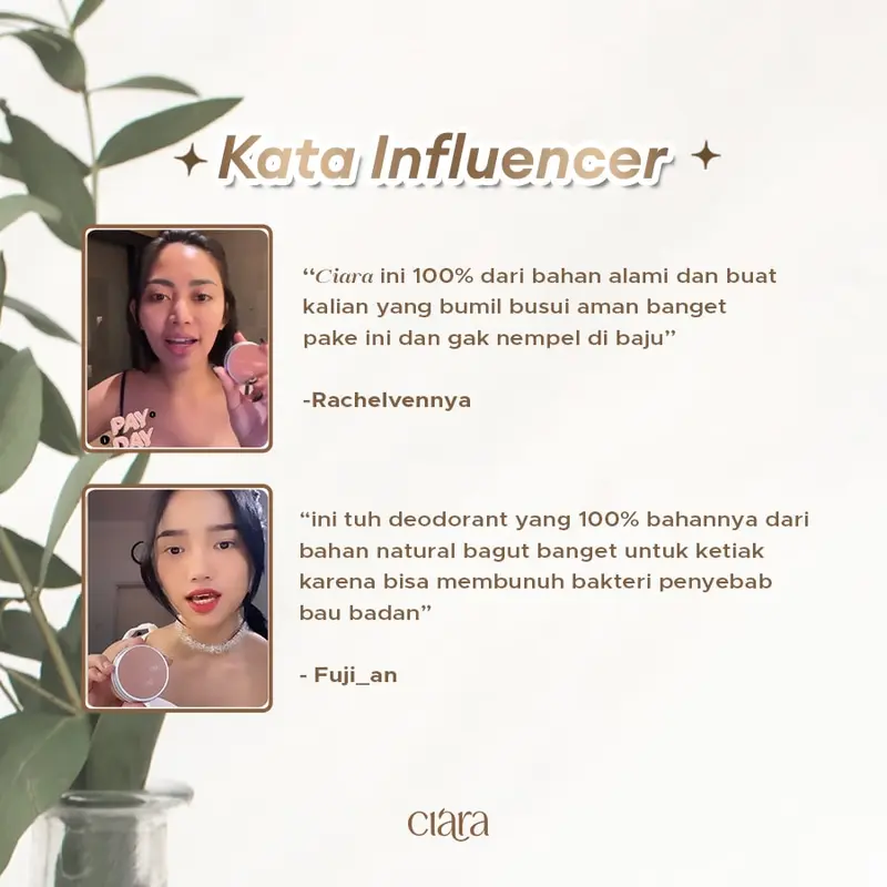 CIARA NATURAL DEODORANT BAUME 30 GR 3
