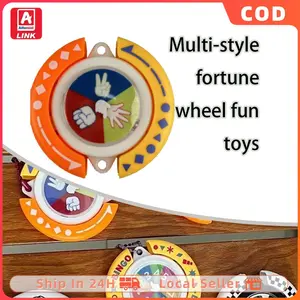 Alfamidi LINK 1PC Roda Soal Pilihan Ganda Ujian Pilih kapan saja, di mana saja Creative backpack pendant/ Destiny Spinner Toy