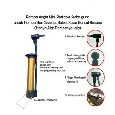 POMPA BAN MINI PORTABLE SERBAGUNA 0