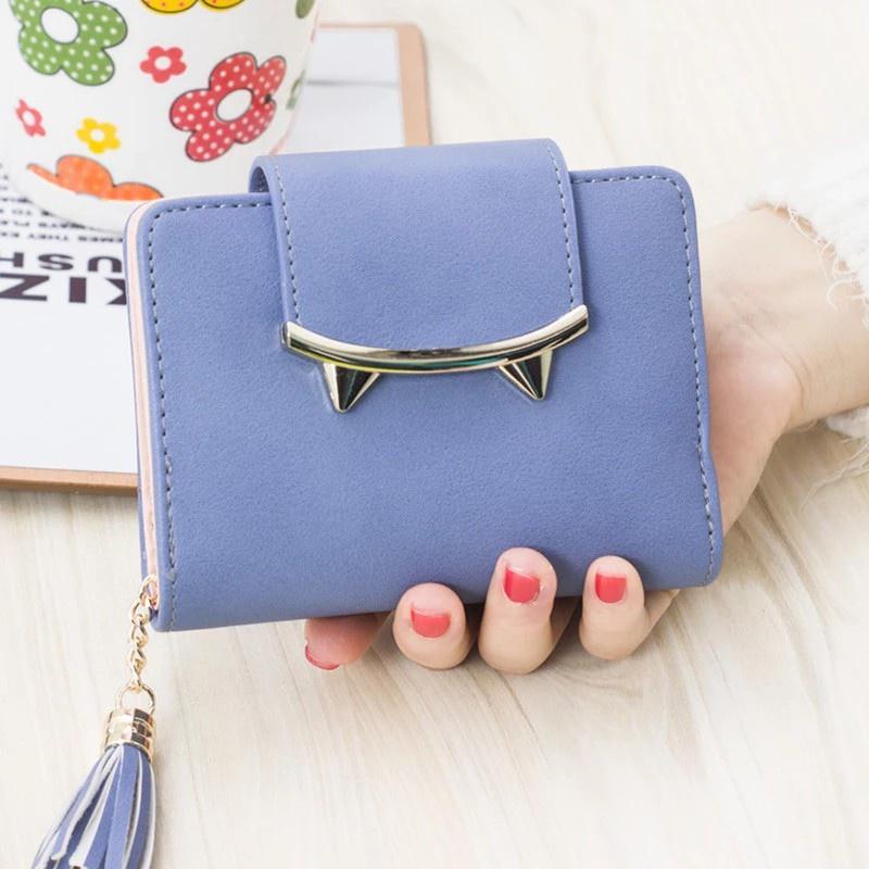 Reyreshy JESICA - Dompet Lipat Mini Dompet Koin Lucu Kartu Uang 2