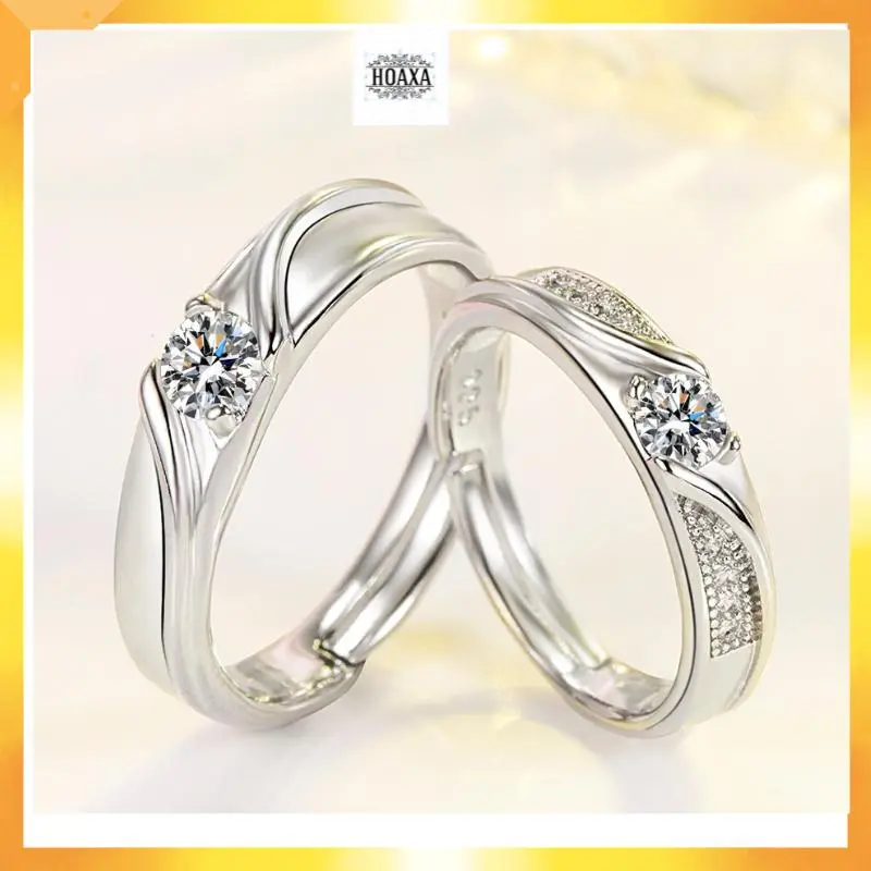 Nhẫn cặp Đôi Nam- Nữ  thiết kế hở dễ dàng điều chỉnh kích cỡ NT02 2