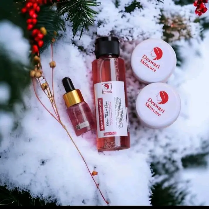 [Ready SIAP KIRIM] FREE POUCH Paket Deswari SKINCARE 1