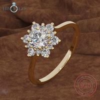 Gambar HIWANGO Cincin Emas Wanita Zircon AAAAA - Emas, Nomor 6 dari HIWANGO Kab. Gresik 3 Tokopedia