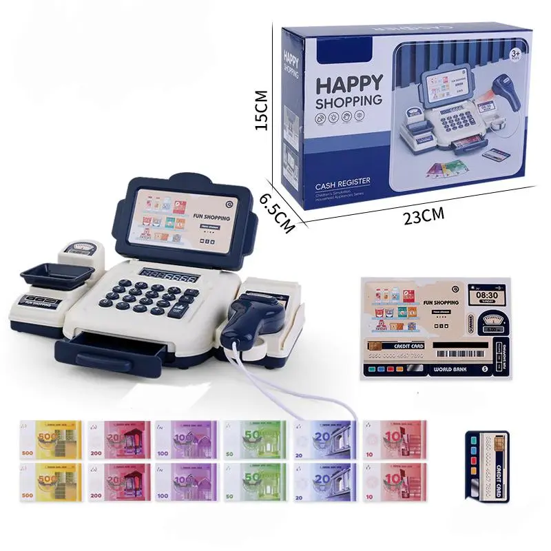 Domibro Toy Cashier Machine Simulation supermarket Shopping Cashier Machine Toys Kids Toys