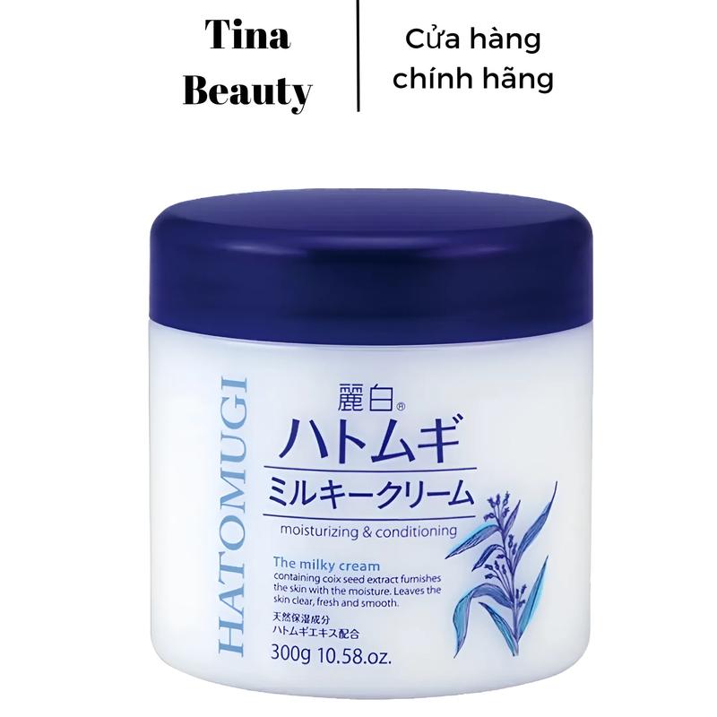 Kem Ý Dĩ Reihaku Hatomugi Cấp Ẩm Hỗ Trợ Dưỡng Trắng Da 300g