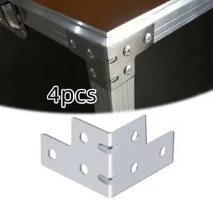 4Pcs 6 Lobang Siku L Hardcase / Siku L Pojok / Siku L Samping