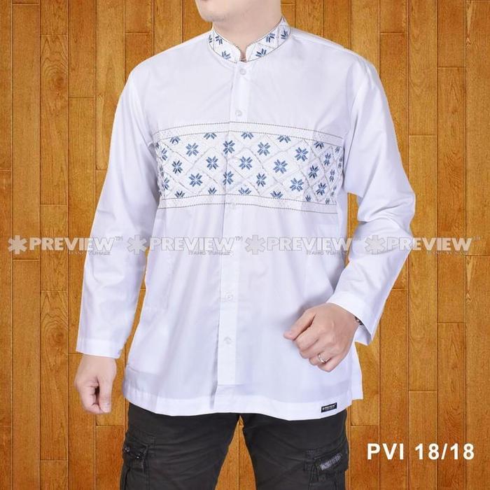 Gambar Preview Baju Koko Itang Yunasz Rohman - S dari Preview Muslimwear Kota Administrasi Jakarta Barat 4 Tokopedia