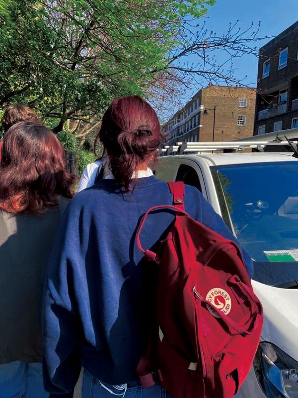 Balo Kanken Unisex Ox Red Đủ Size Đeo Vai Backpack