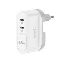 Gambar Budi 326RE PD 65W Dual USB-C GaN Wall Charger dari Koolpop Electronics Kota Administrasi Jakarta Barat 3 Tokopedia