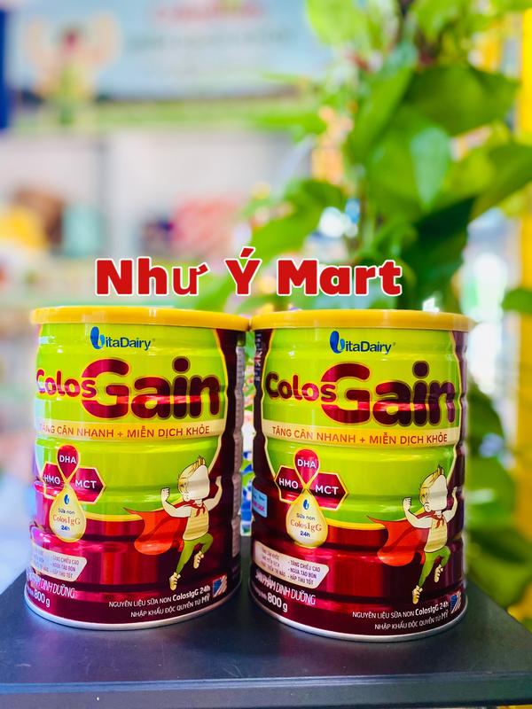 VITADAIRY - COMBO 2 LON SỮA COLOSGAIN LON 800G CHO BÉ