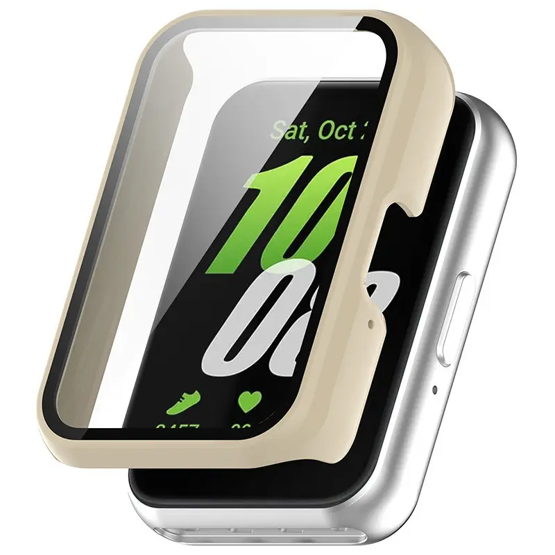 Ốp Kính Cường Lực Cho Samsung Galaxy Fit 3, Dây Đeo Nhanh, Bảo Vệ Ốp Lưng Sốc Che Phủ Toàn Bộ, Bảo Vệ Màn Hình, Thích Hợp Cho Fit3 6