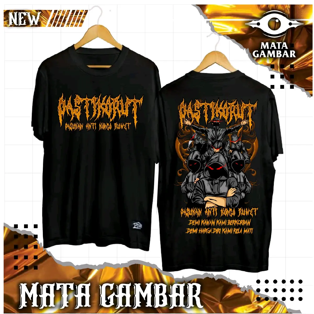 T-shirt Pasukan Anti Konco Ruwet
