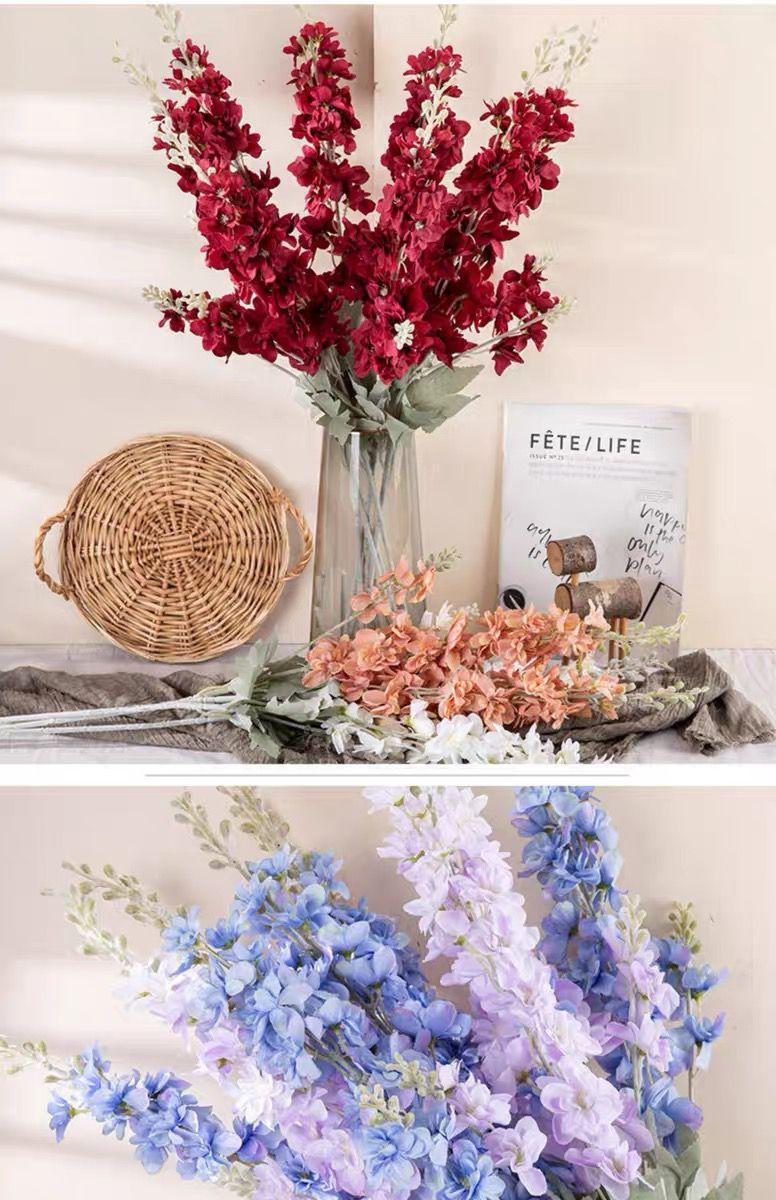 Bunga Snapdragon Cabang2 Bunga Delphinium Sedap Malam/Bunga Artificial Dekorasi/ Bunga Palsu Sedap Malam Dekorasi Tulip (W-189-9) Bunga Snapdragon Cabang2 Bunga Delphinium Sedap Malam/Bunga Artificial Dekorasi/ Bunga Palsu Sedap Malam Dekorasi Tulip (W-189-9)