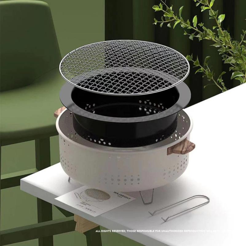 Bếp Nướng Than Hoa Chống Nóng 7