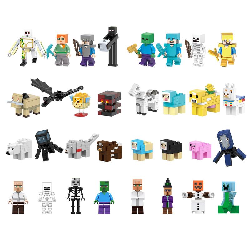 Mô Hình Lắp Ráp Minecraft My World Trò chơi Minecraft Nhân Vật Minifigures