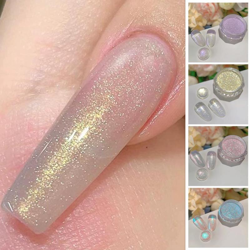 Product Introduction of Nail Powder Glitter Vibrant Color Choices High Quality Easy Application Multi-Use Nail Art Decor 17